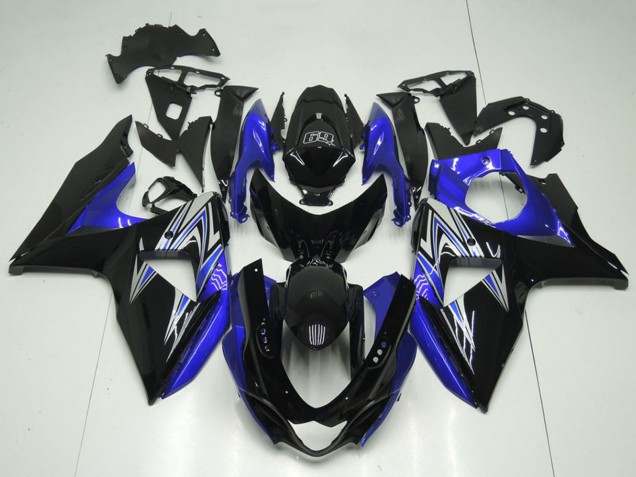 Carenados Moto Suzuki GSXR 1000 2009-2016 - Negro Brillante Azul