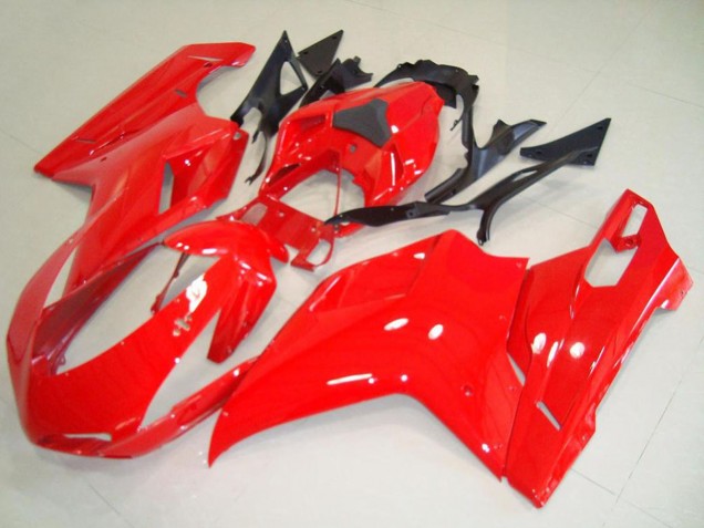 Carenados Moto Ducati 848 1098 1198 2007-2014 - Rojo