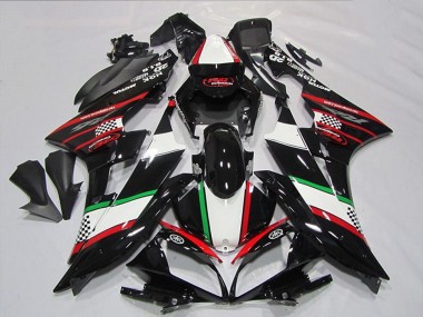 Carenados Moto Yamaha YZF R6 2006-2007 - Blanco Rojo Negro Brillante Verde Motul