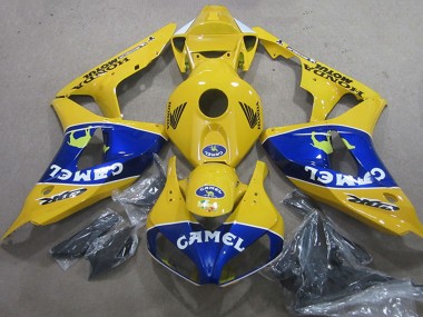 Carenados Moto Honda CBR1000RR 2006-2007 - Amarillo Azul Camello