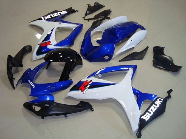Carenados Moto Suzuki GSXR 750 2006-2007 - Blanco Azul Negro Brillante Rojo