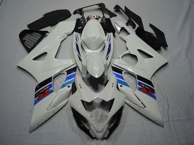 Kits Carenado Moto Suzuki GSXR 1000 2007-2008 - Blanco Azul Rojo