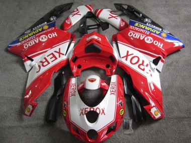 Carenados Moto Ducati 749 2005-2006 - Blanco Rojo Azul Negro Brillante Xerox