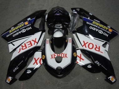 Carenados Moto Ducati 749 2005-2006 - Blanco Negro Brillante Rojo Xerox