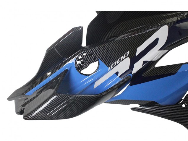 Carenados Moto BMW S1000RR 2023-2024 - Azul Rojo FibraCarbono