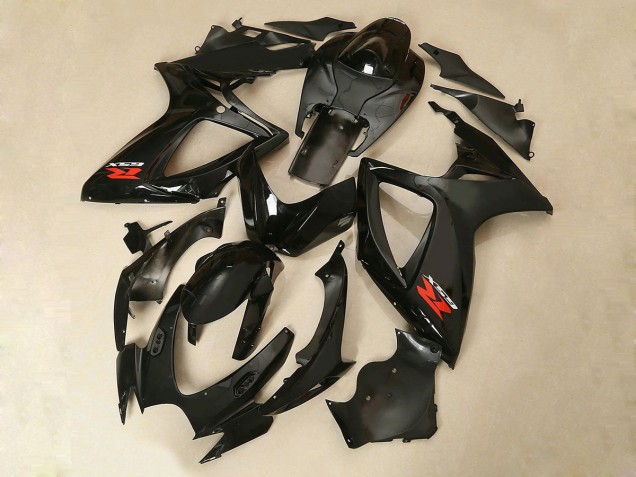 Carenado Moto Suzuki GSXR 600/750 2006-2007 - Negro Brillante