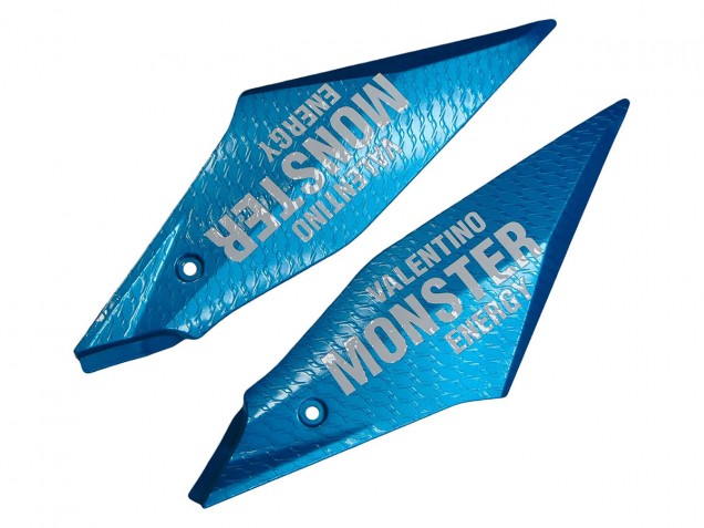 Carenados Moto Yamaha YZF R1 2015-2019 - Azul Verde Negro Tiburón