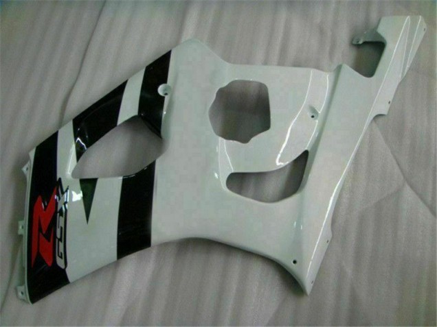 Plástica Suzuki GSXR 1000 K3 2003-2004 - Blanco Negro Plástica Suzuki GSXR 1000 K3 2003-2004 - Blanco Negro