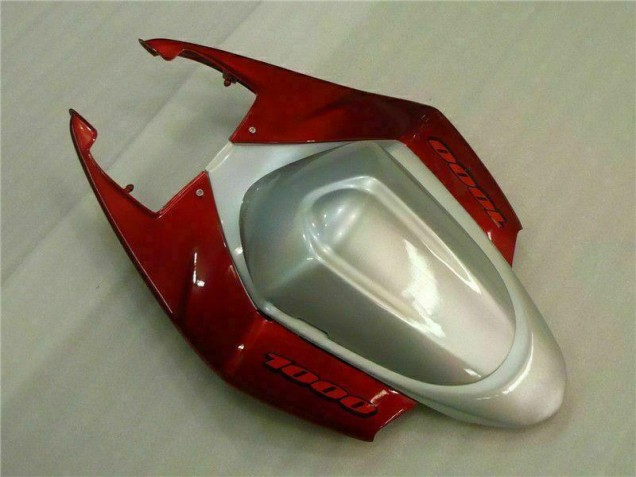 Plástica Suzuki GSXR 1000 K5 2005-2006 - Rojo Blanco Plástica Suzuki GSXR 1000 K5 2005-2006 - Rojo Blanco
