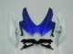Plástica Suzuki GSXR 600 / 750 K8 2008-2010 - Azul Blanco Plástica Suzuki GSXR 600 / 750 K8 2008-2010 - Azul Blanco