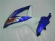 Plástica Suzuki GSXR 600 / 750 K8 2008-2010 - Azul Blanco Plástica Suzuki GSXR 600 / 750 K8 2008-2010 - Azul Blanco