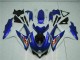 Plástica Suzuki GSXR 600 / 750 K8 2008-2010 - Azul Blanco Plástica Suzuki GSXR 600 / 750 K8 2008-2010 - Azul Blanco
