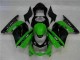 Plástico Kawasaki EX250 2008-2012 - Negro Verde Plástico Kawasaki EX250 2008-2012 - Negro Verde