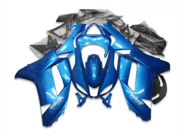 Plástico Kawasaki ZX6R 2007-2008 - Azul Plástico Kawasaki ZX6R 2007-2008 - Azul