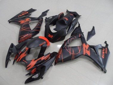 Plástico Suzuki GSXR 750 K6 2006-2007 - Negro Rojo