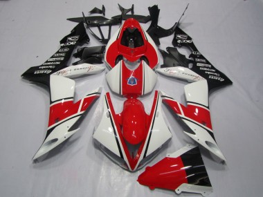 Plástico Yamaha R1 2004-2006 - Rojo Blanco Negro