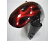 Plástico Yamaha R6 2003-2005 - Negro Rojo Llama Plástico Yamaha R6 2003-2005 - Negro Rojo Llama