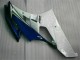 Plástico Yamaha R6 2006-2007 - Blanco Azul Plástico Yamaha R6 2006-2007 - Blanco Azul