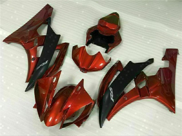 Plástico Yamaha R6 2006-2007 - Rojo Plástico Yamaha R6 2006-2007 - Rojo