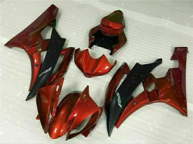 Plástico Yamaha R6 2006-2007 - Rojo Plástico Yamaha R6 2006-2007 - Rojo