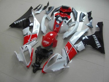 Plástico Yamaha R6 2008-2016 - Rojo Blanco Negro